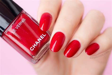 chanel red nail polish